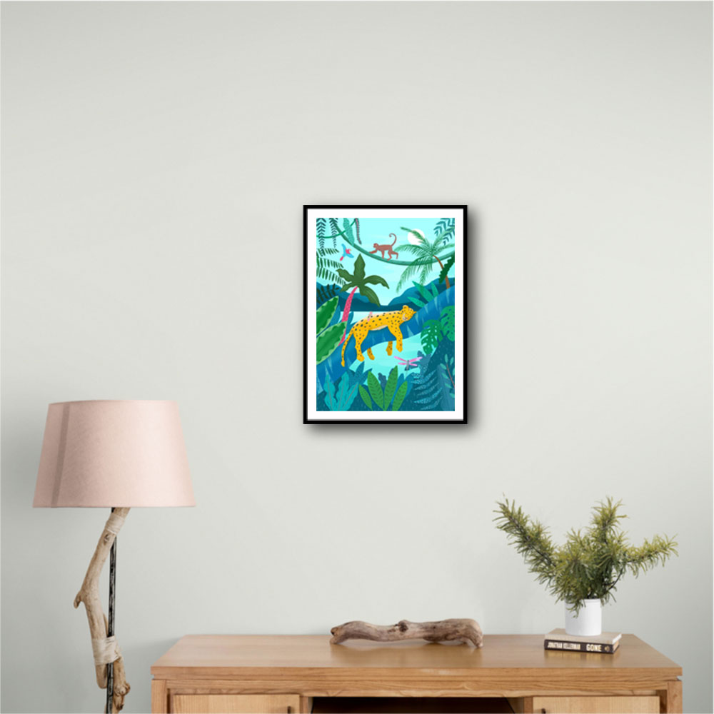 Jungle Leopard Wall Art