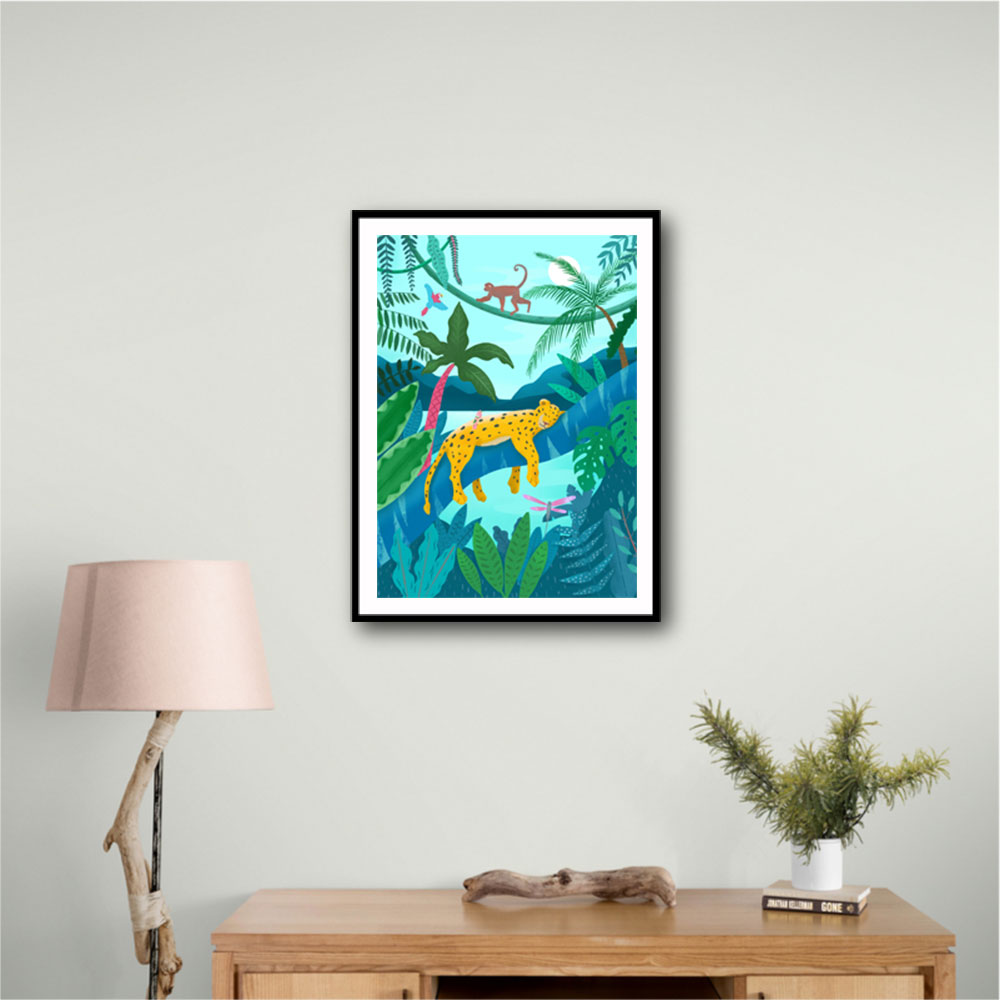 Jungle Leopard Wall Art