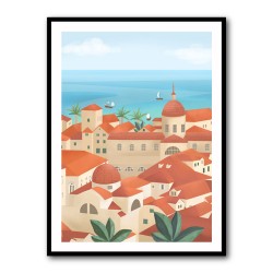 Dubrovnik Old Town Wall Art