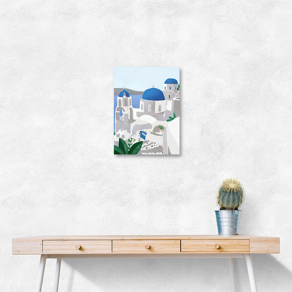 Santorini island Wall Art