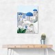 Santorini island Wall Art