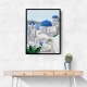 Santorini island Wall Art