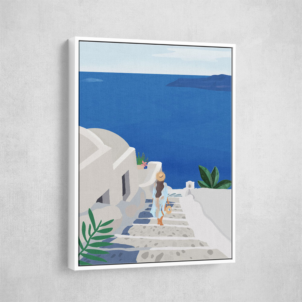 Into the Blue Wall Art