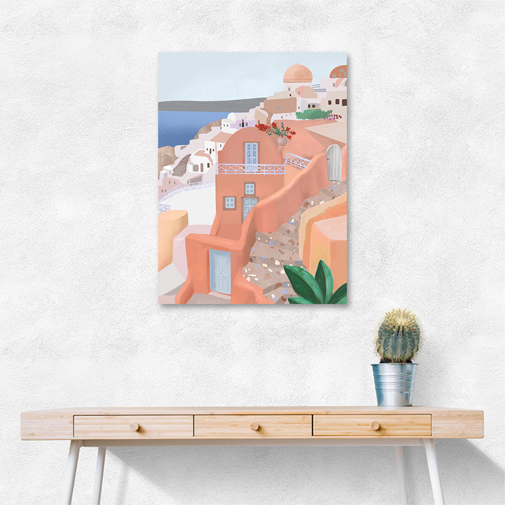 Santorini Wall Art