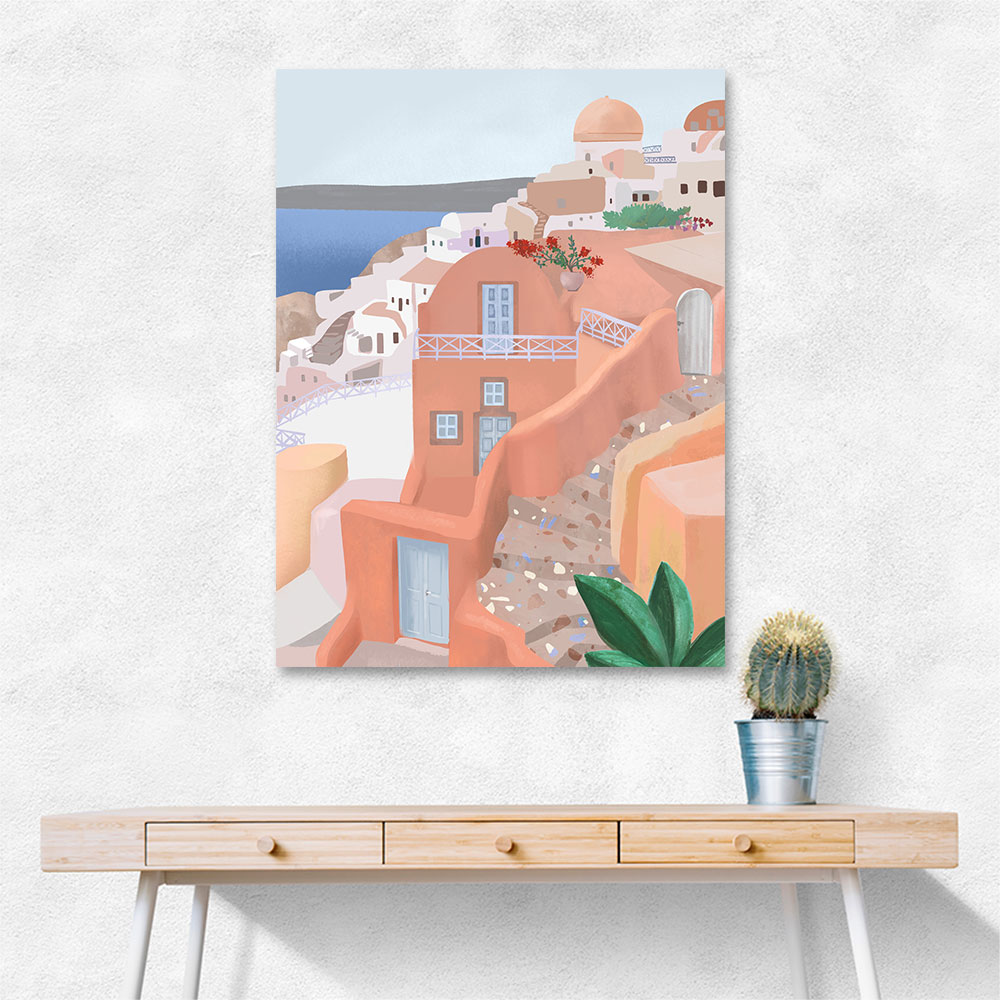 Santorini Wall Art