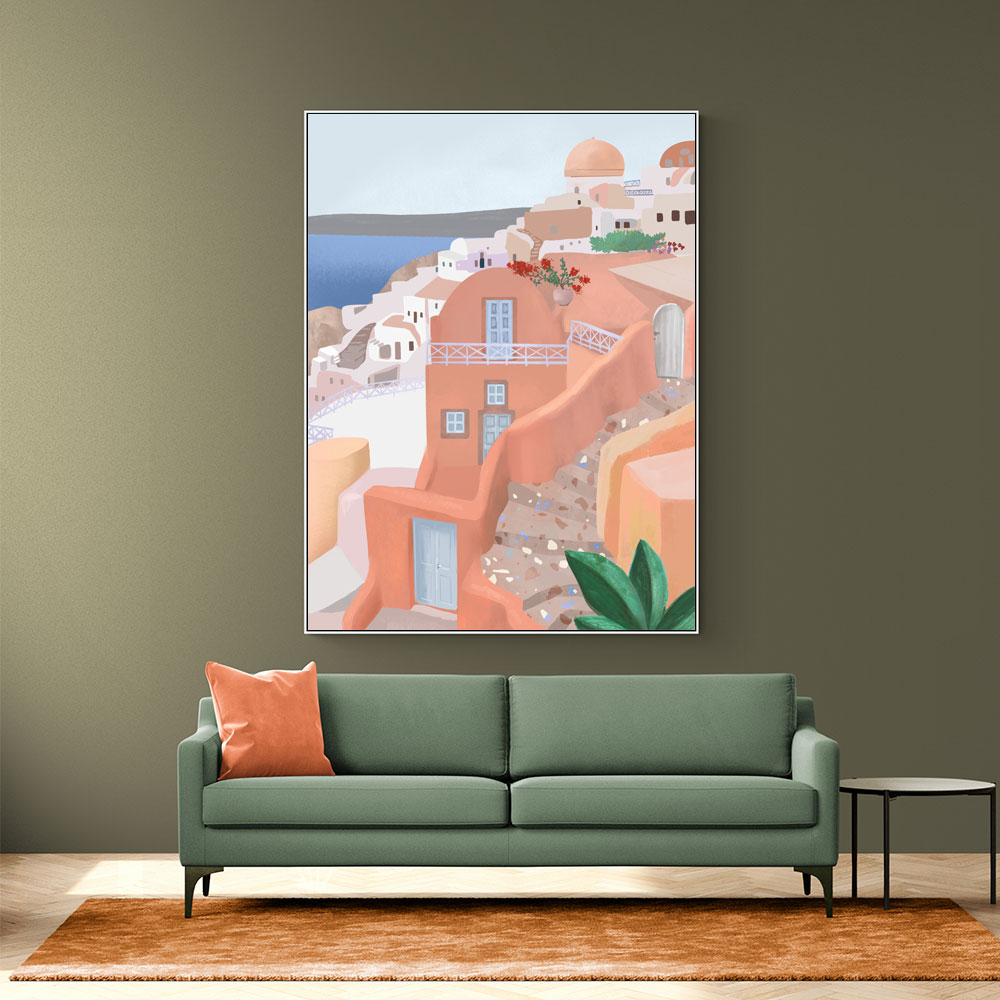 Santorini Wall Art