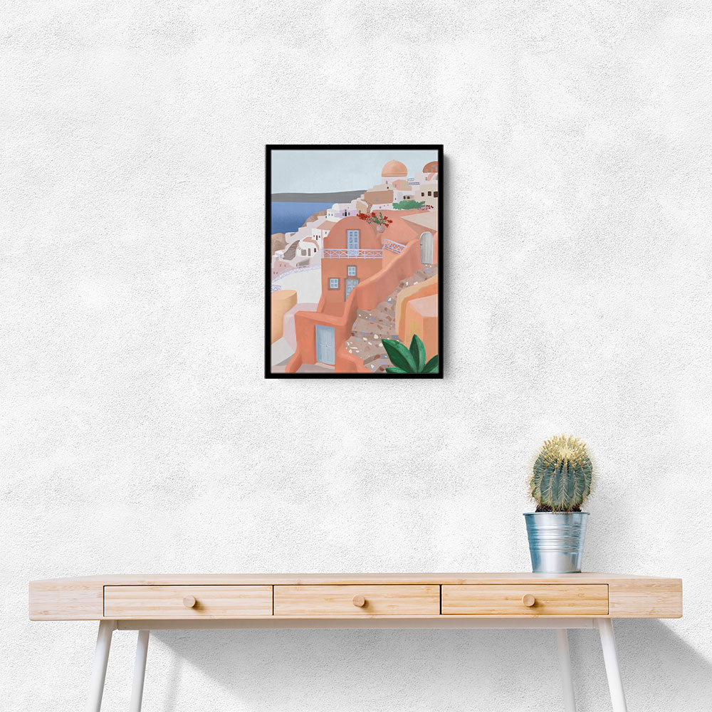 Santorini Wall Art