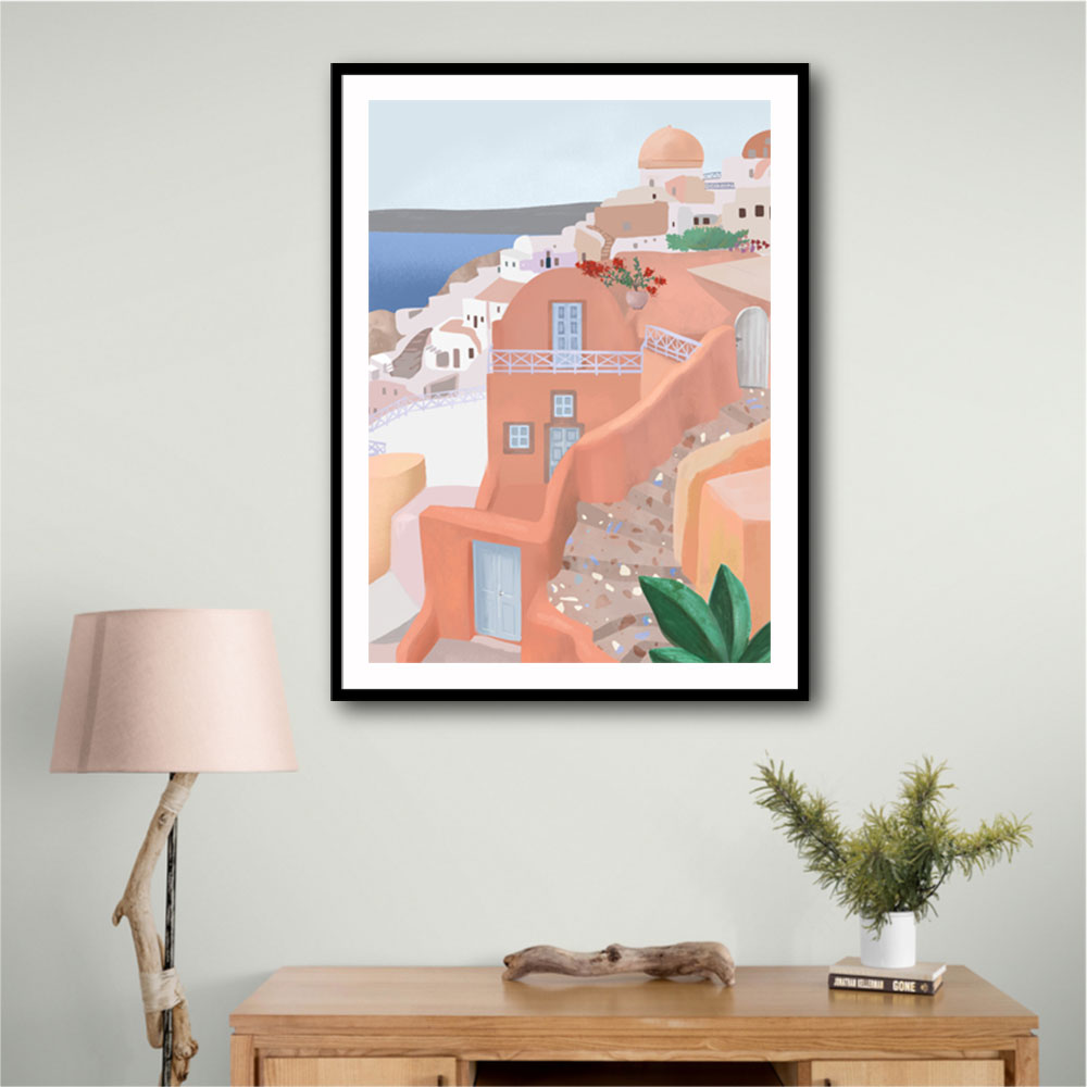 Santorini Wall Art