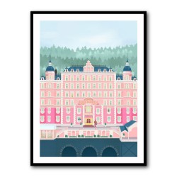 The Grand Budapest Hotel Wall Art