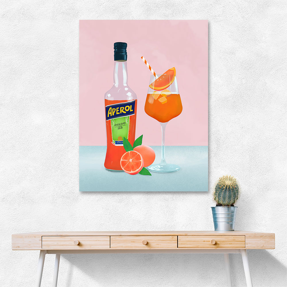 Aperol Spritz Wall Art