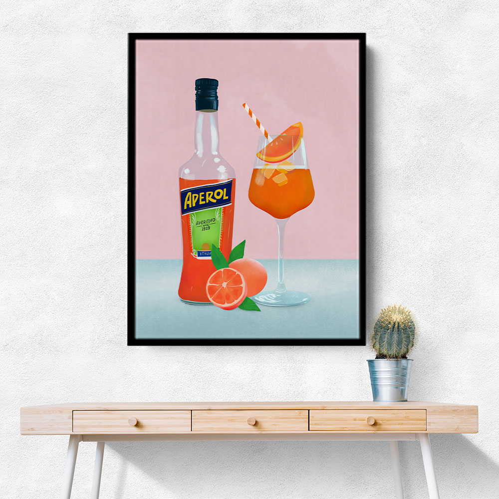 Aperol Spritz Wall Art