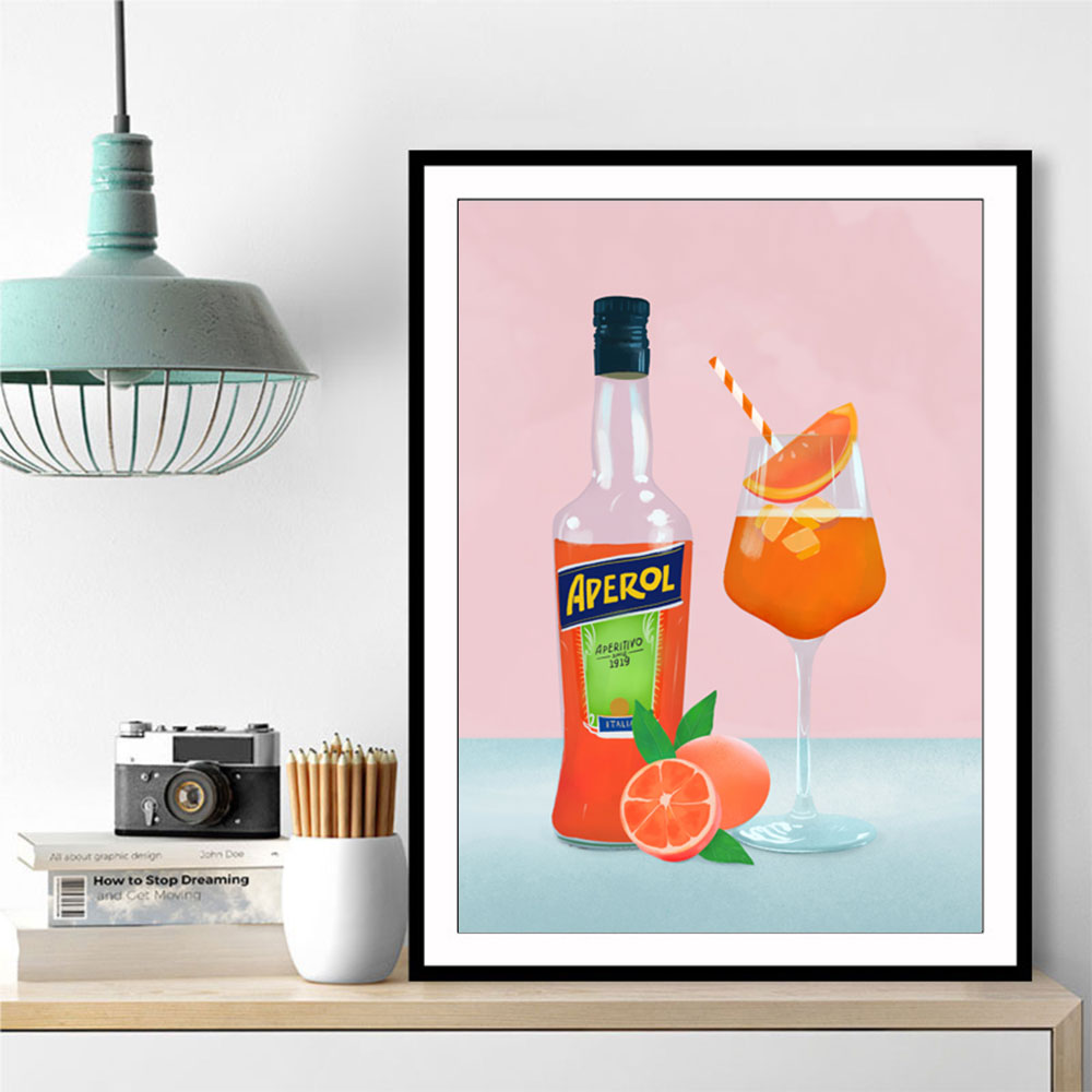 Aperol Spritz Wall Art