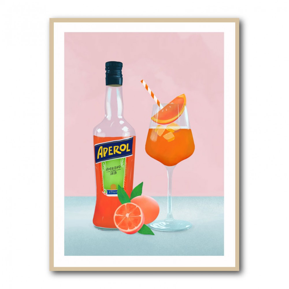 Aperol Spritz Wall Art