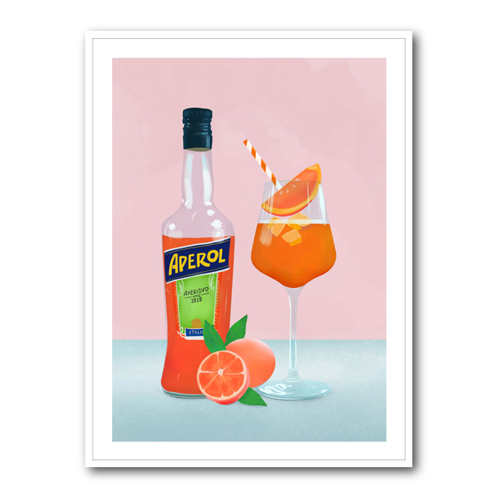 Aperol Spritz Wall Art