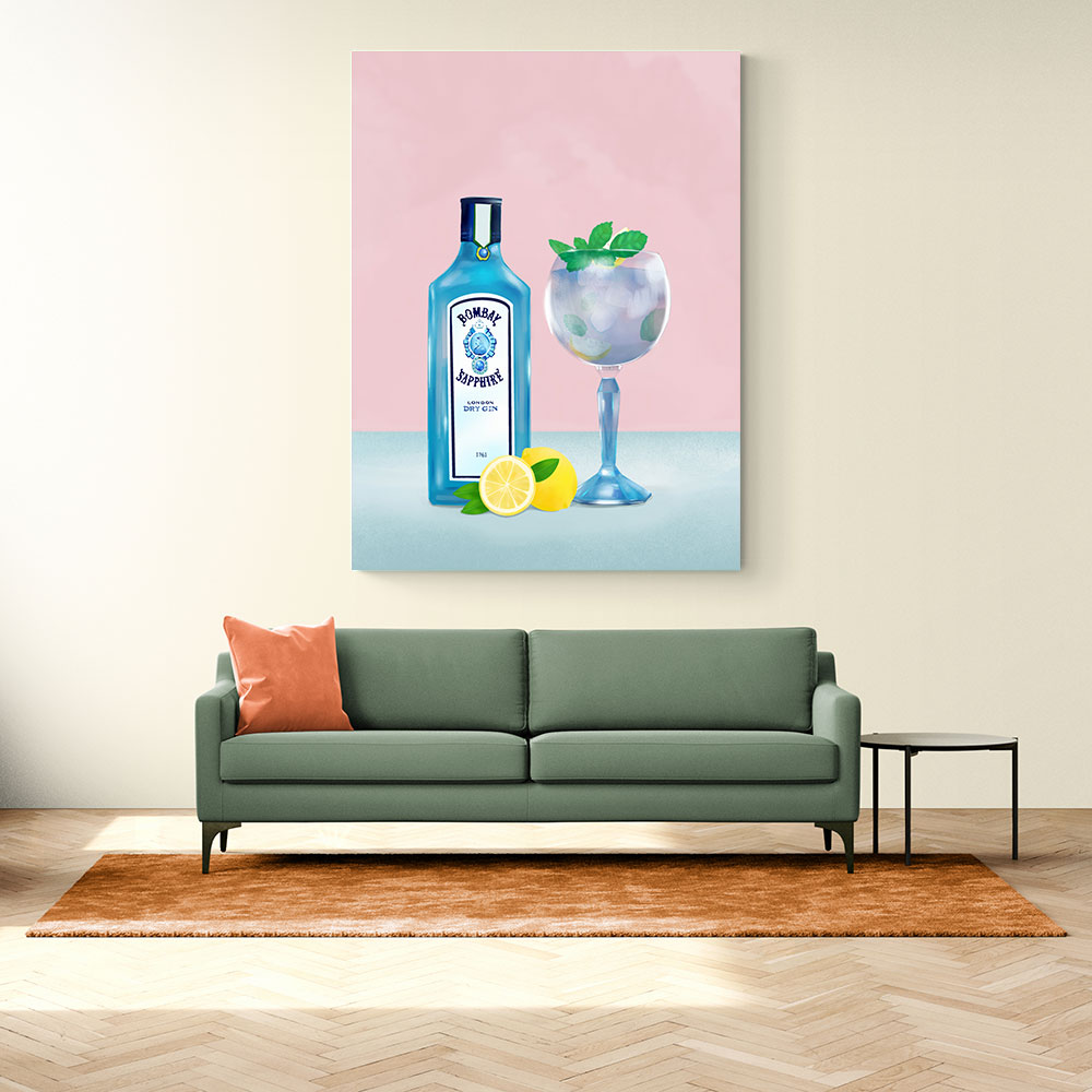 Gin Cocktail Wall Art