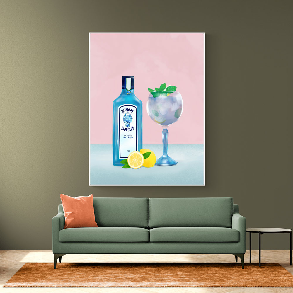 Gin Cocktail Wall Art