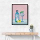 Gin Cocktail Wall Art