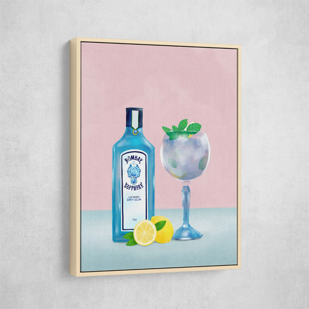 Gin Cocktail Wall Art