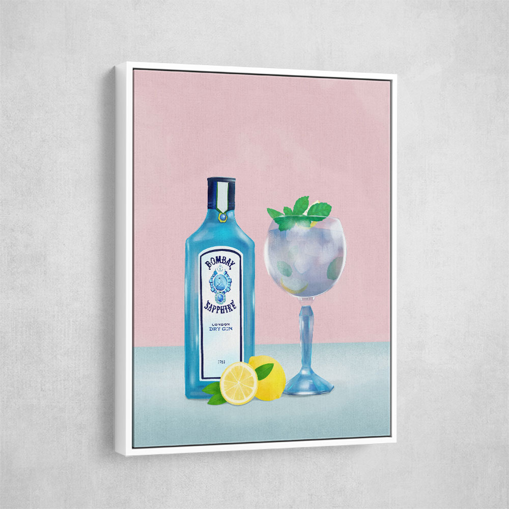 Gin Cocktail Wall Art