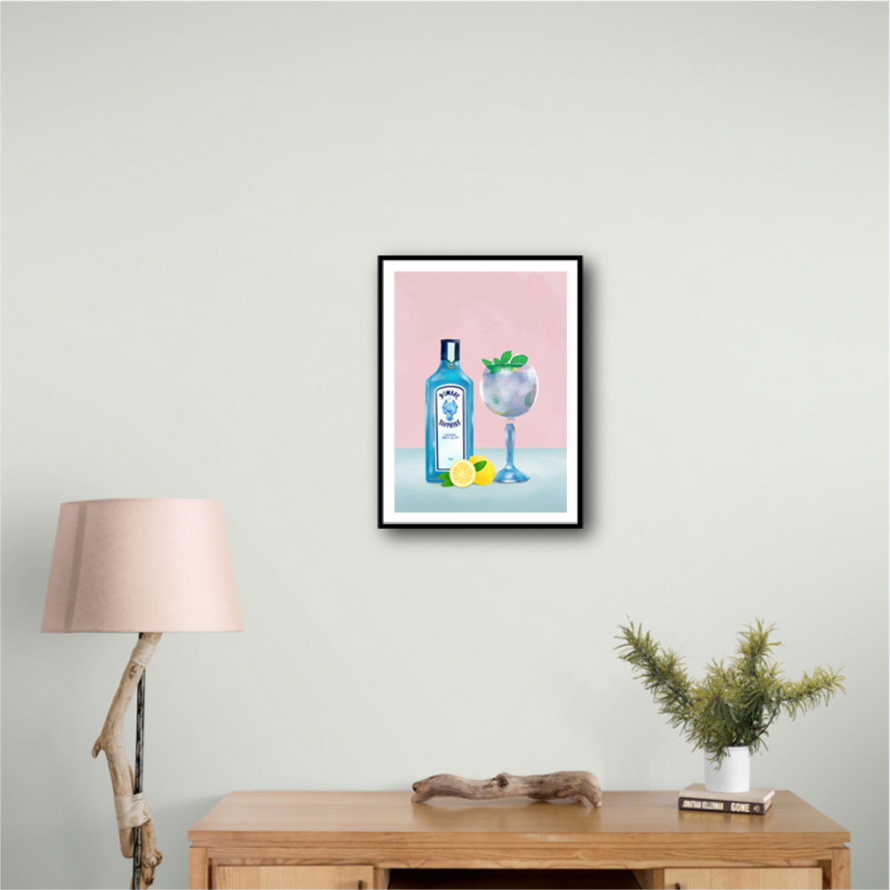 Gin Cocktail Wall Art