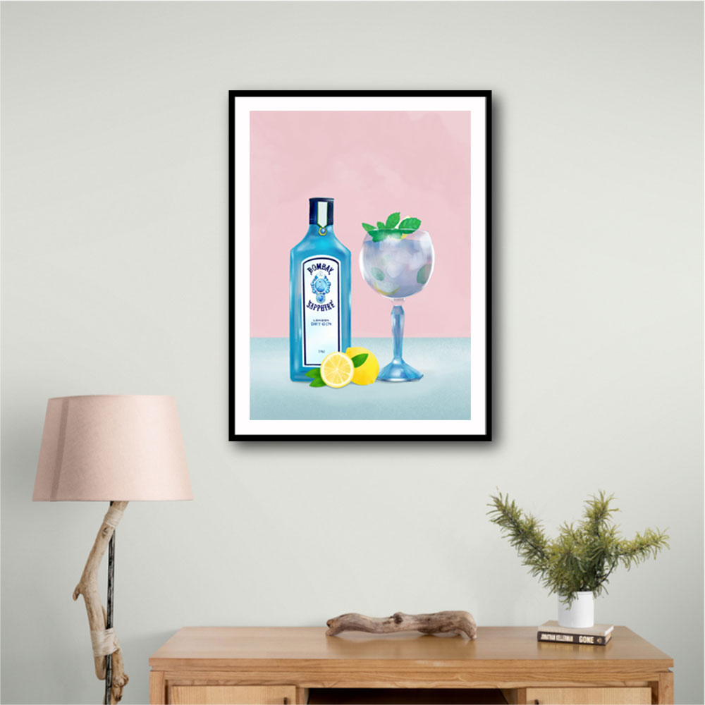 Gin Cocktail Wall Art