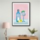 Gin Cocktail Wall Art