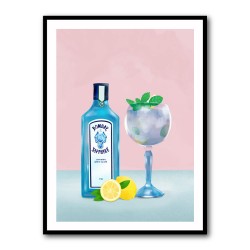 Gin Cocktail Wall Art