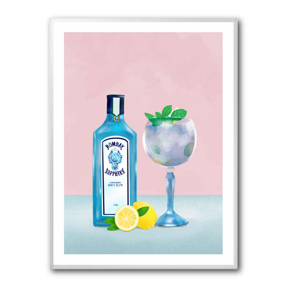 Gin Cocktail Wall Art