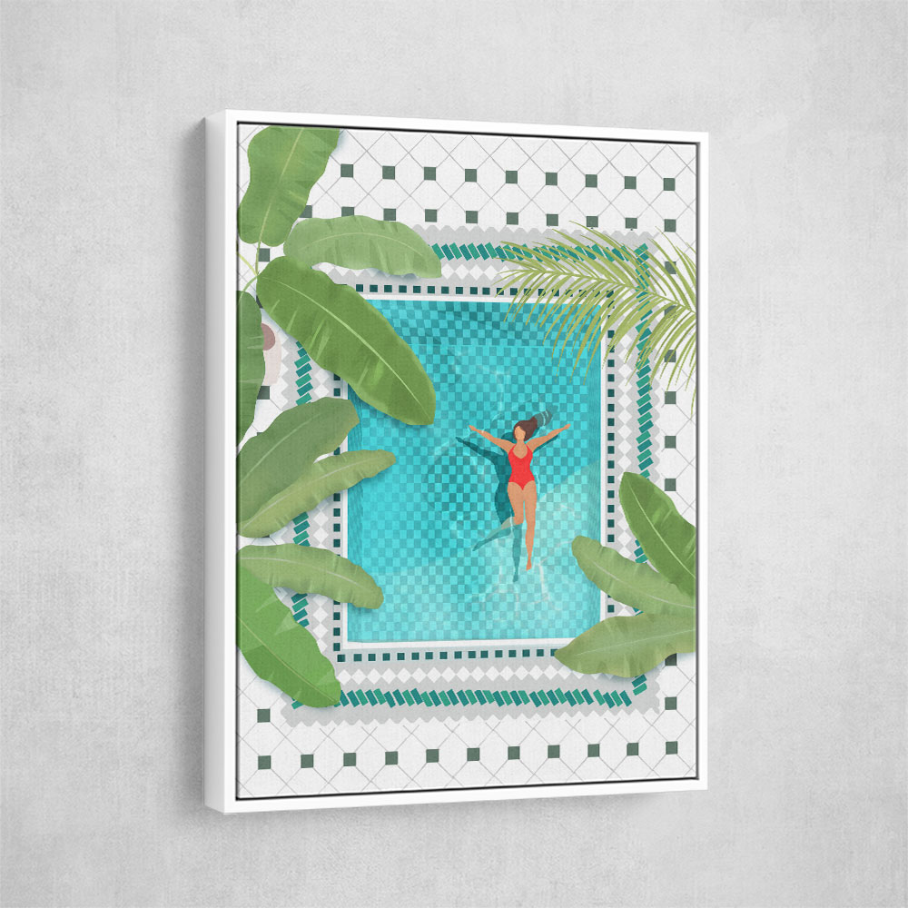 Riad Pool Wall Art