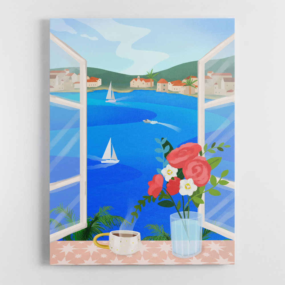 Island View Wall Art