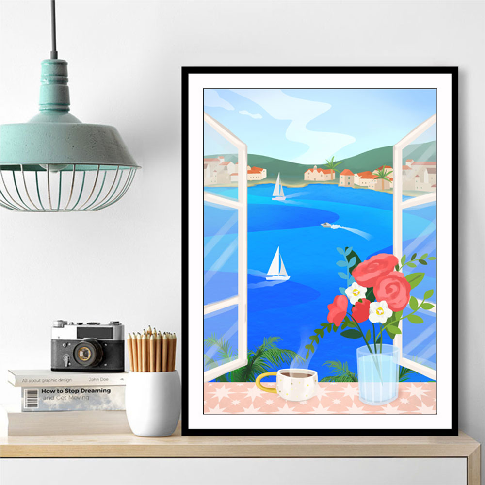 Island View Wall Art