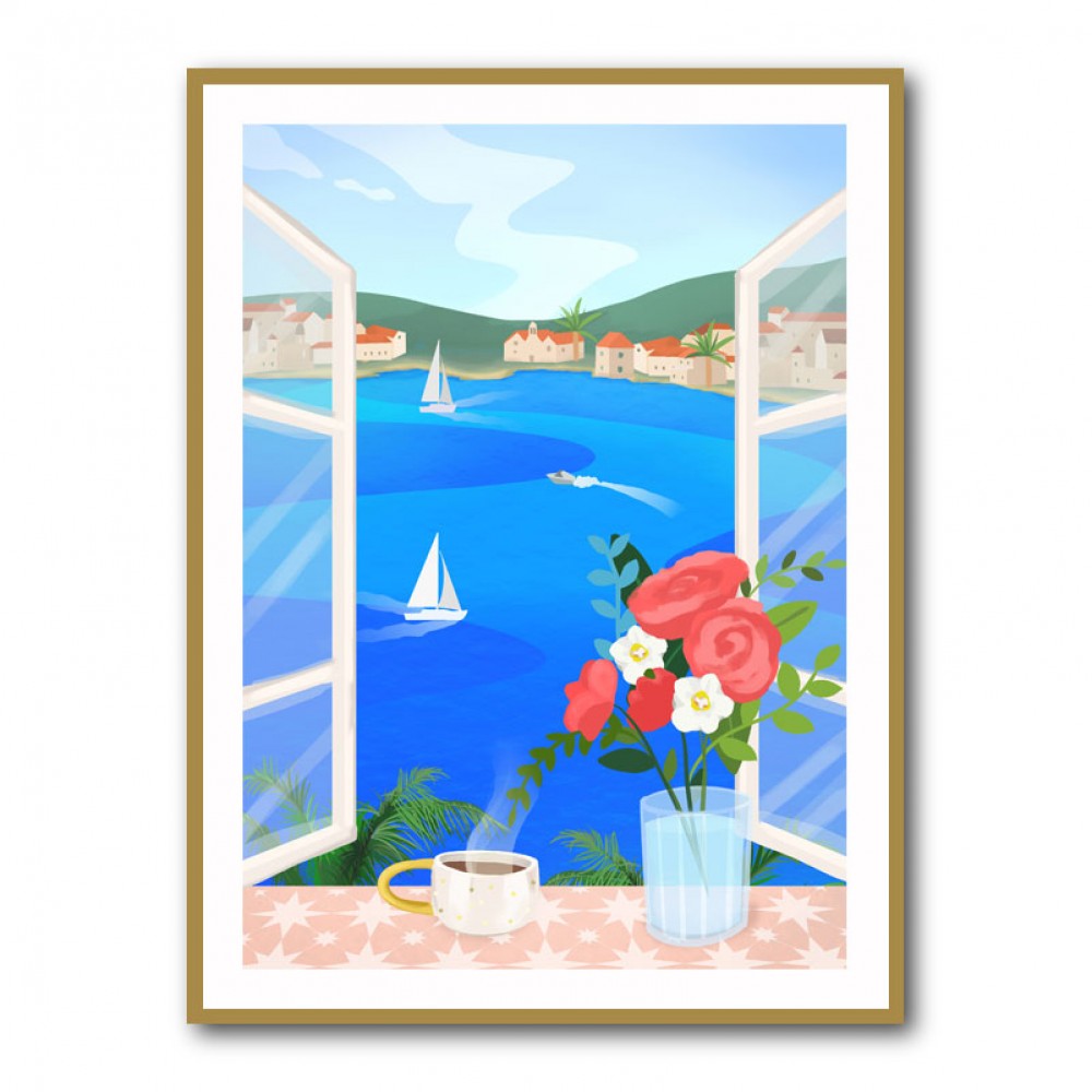 Island View Wall Art