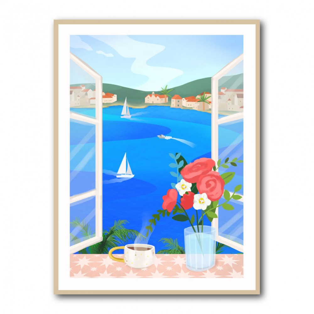 Island View Wall Art