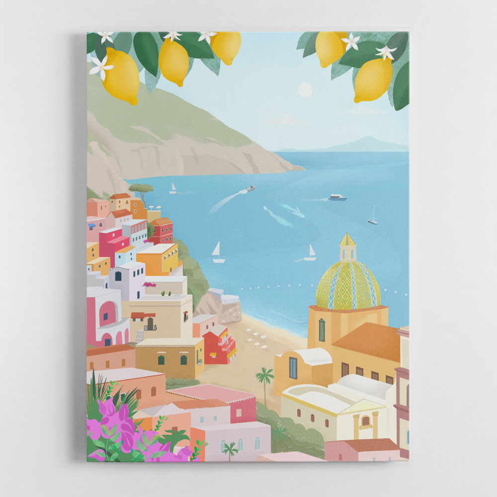 Positano Wall Art