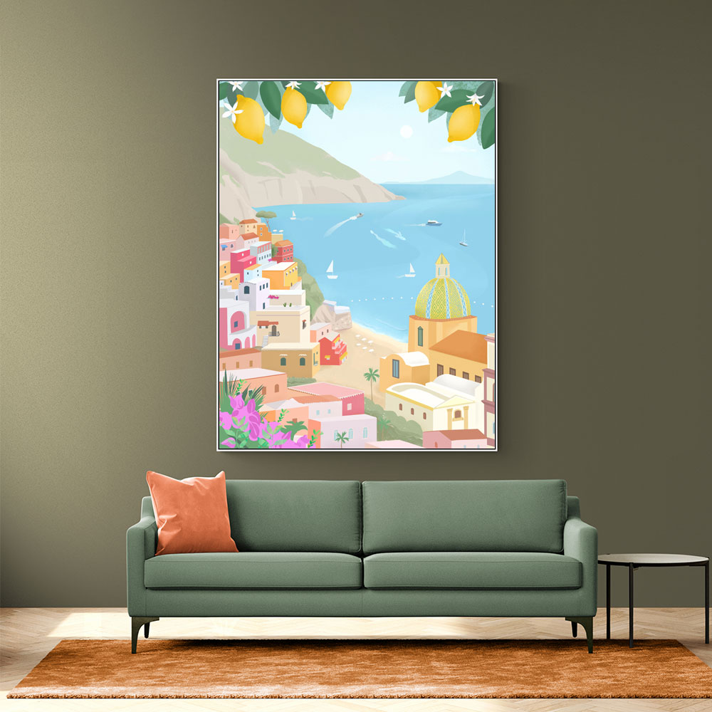 Positano Wall Art