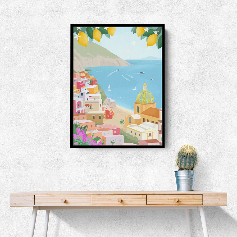 Positano Wall Art