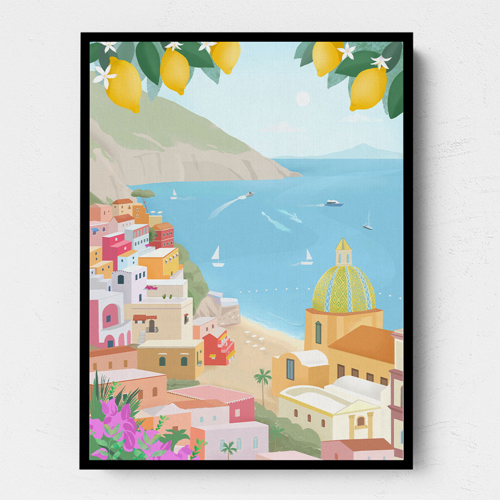 Positano Wall Art