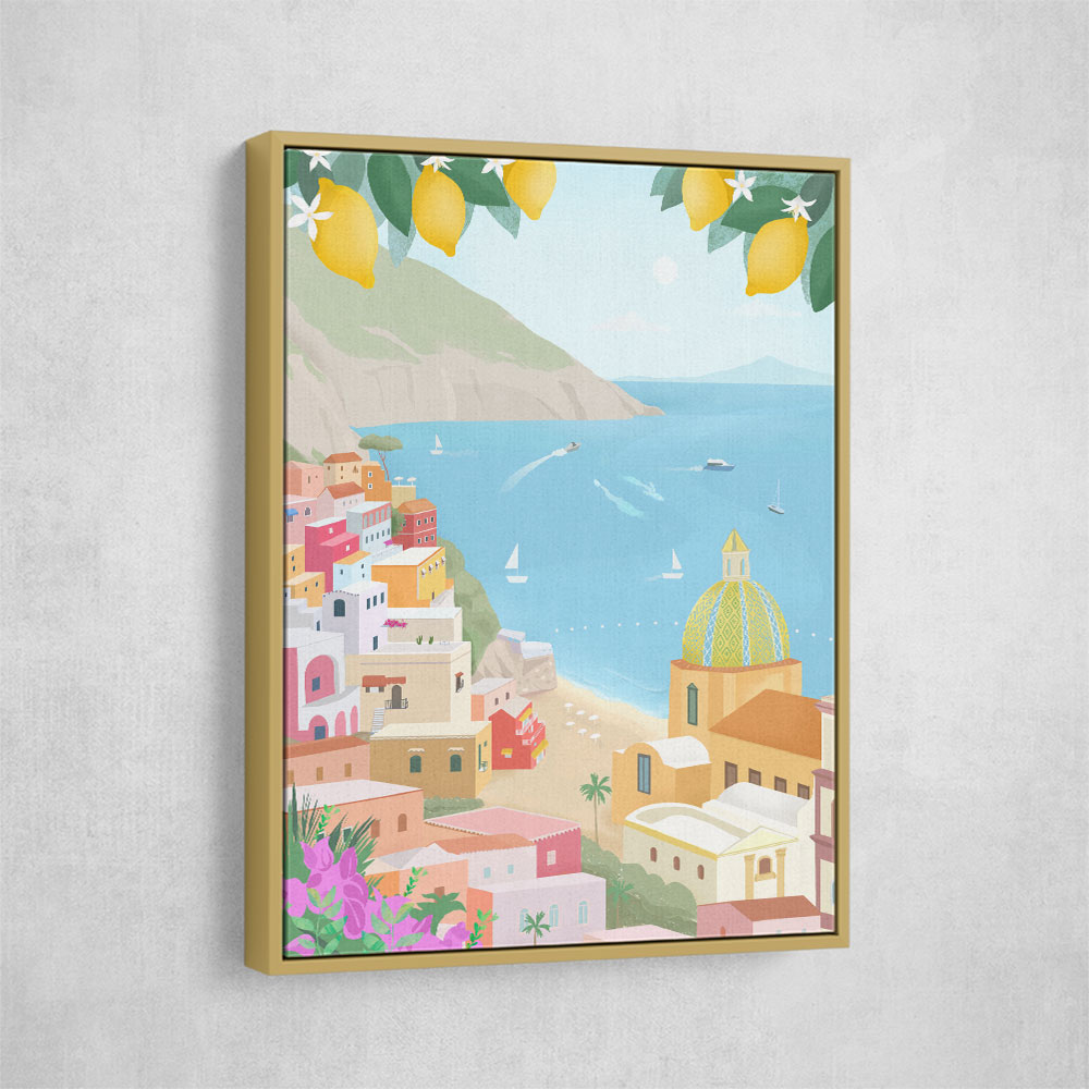 Positano Wall Art