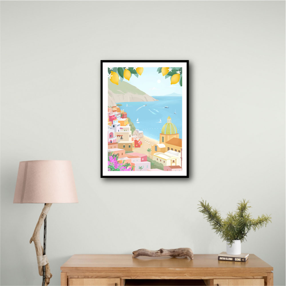 Positano Wall Art