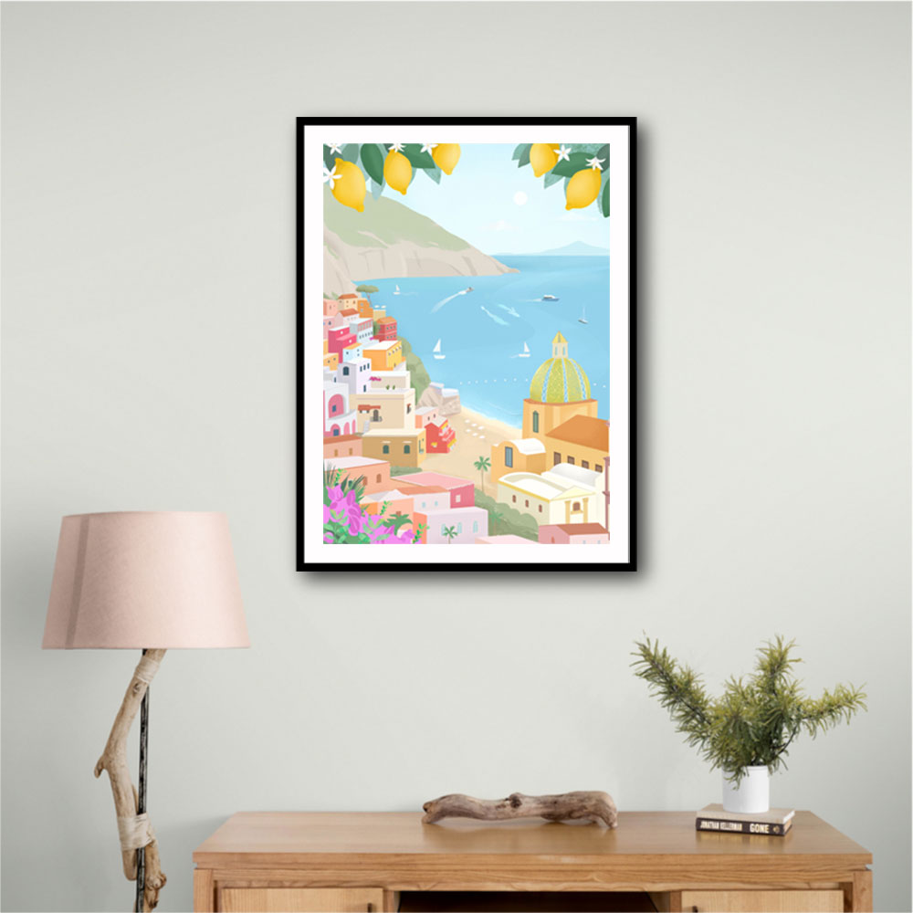 Positano Wall Art