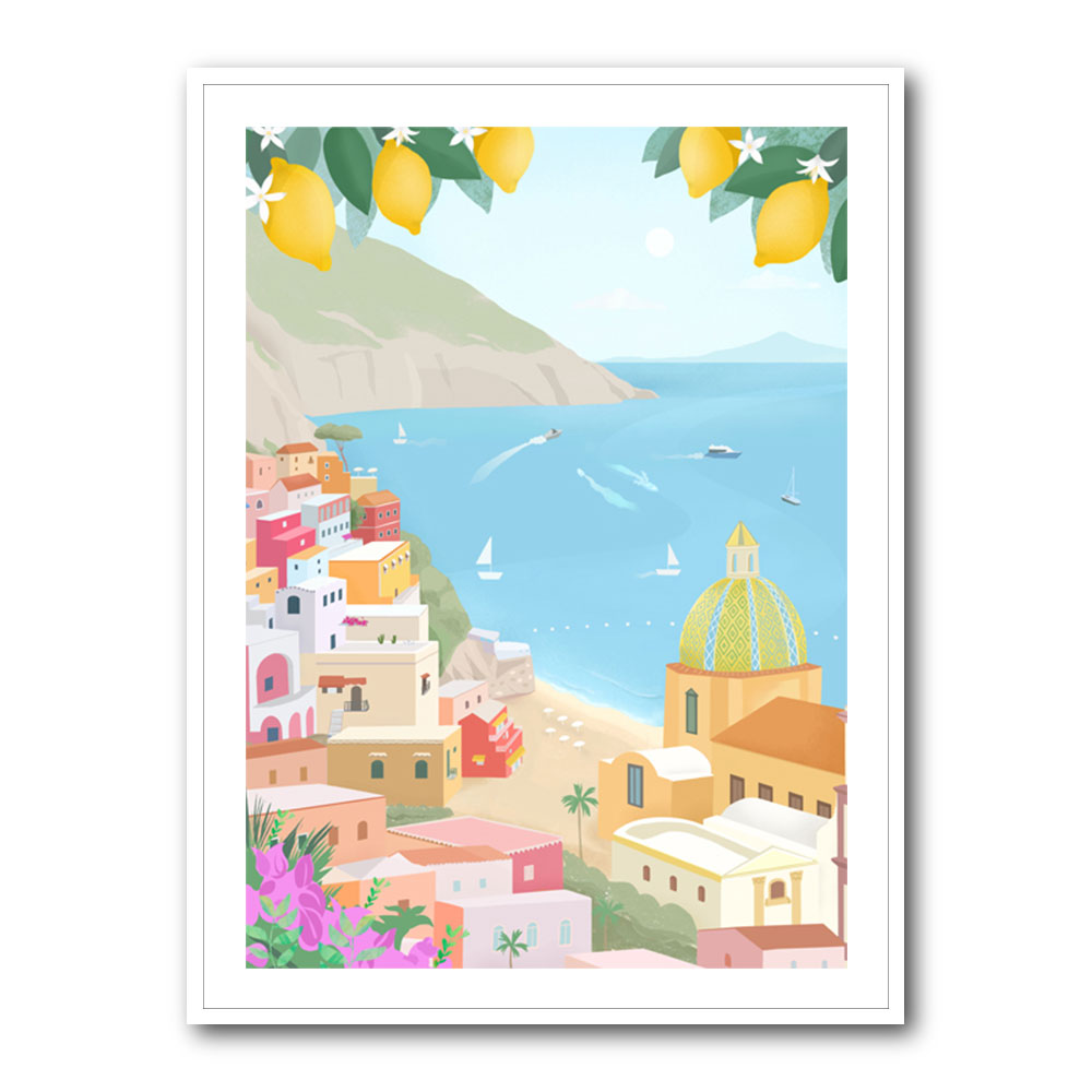 Positano Wall Art