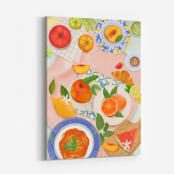 Summer Brunch Wall Art