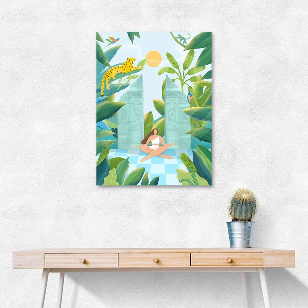 Jungle Zen Wall Art Jungle Zen Wall Art