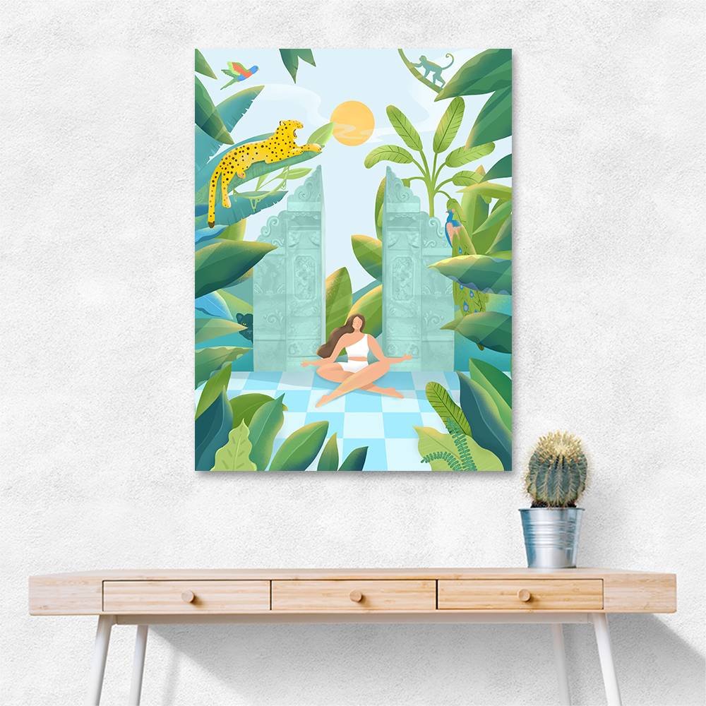 Jungle Zen Wall Art Jungle Zen Wall Art