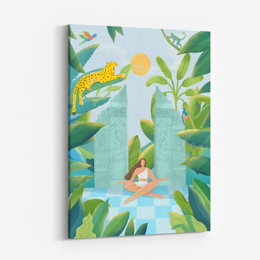 Jungle Zen Wall Art Jungle Zen Wall Art