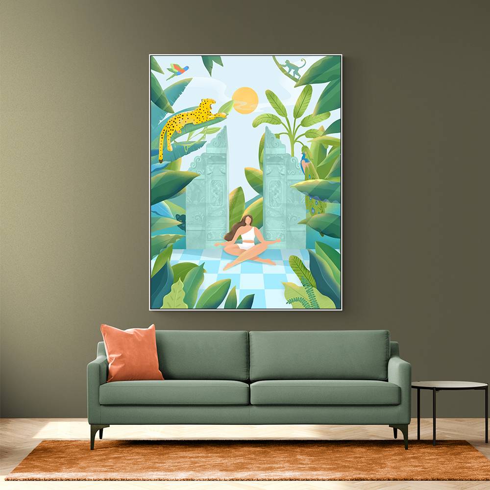 Jungle Zen Wall Art Jungle Zen Wall Art