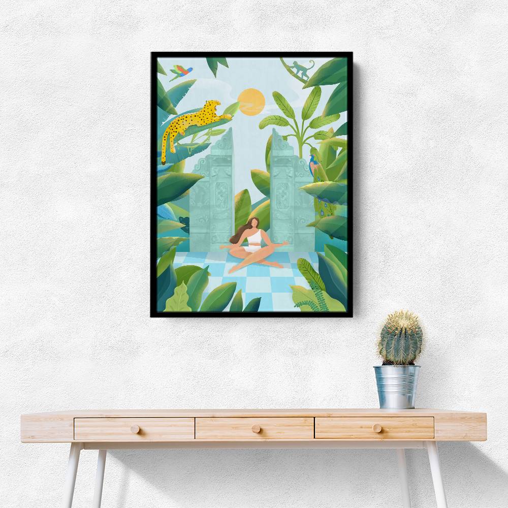 Jungle Zen Wall Art Jungle Zen Wall Art
