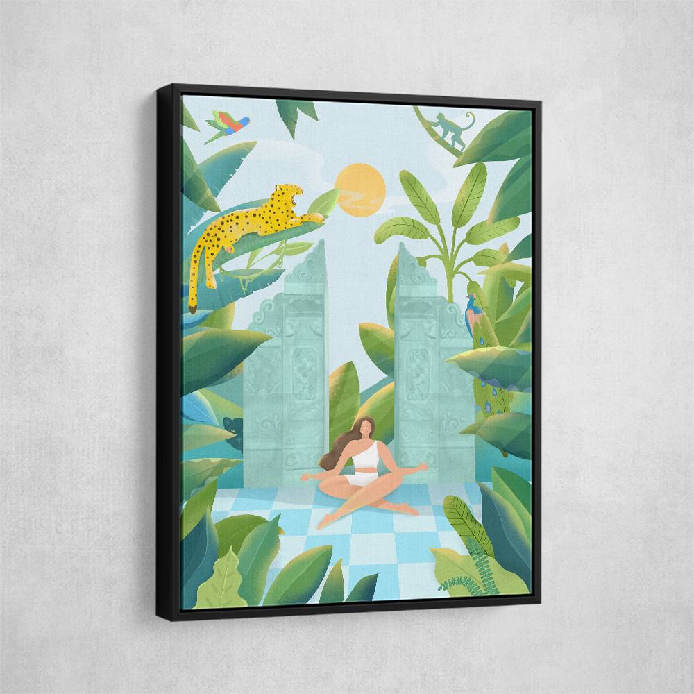 Jungle Zen Wall Art Jungle Zen Wall Art