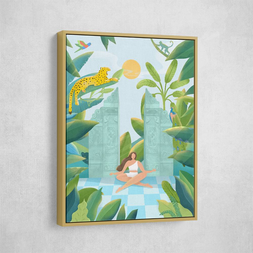 Jungle Zen Wall Art Jungle Zen Wall Art