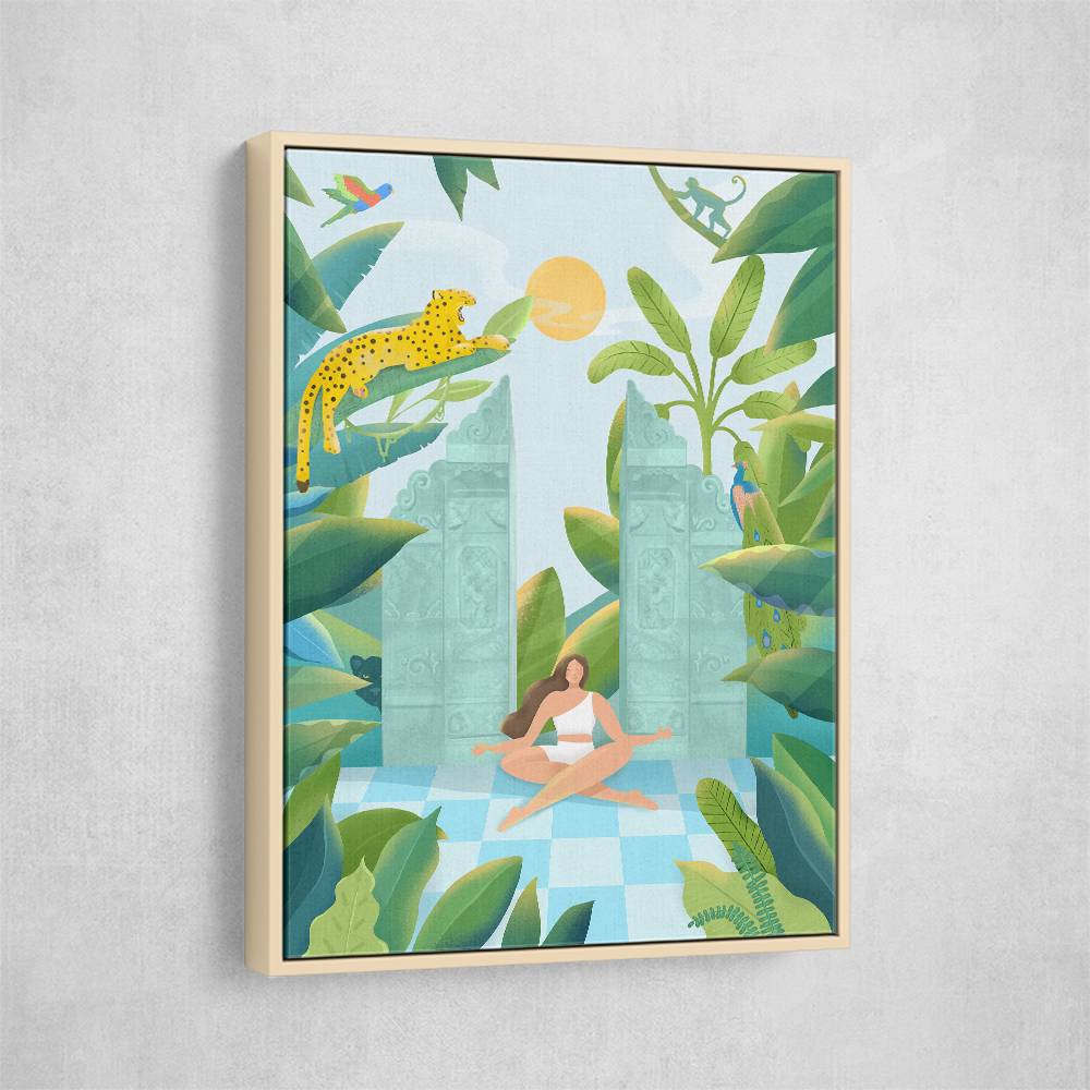 Jungle Zen Wall Art Jungle Zen Wall Art